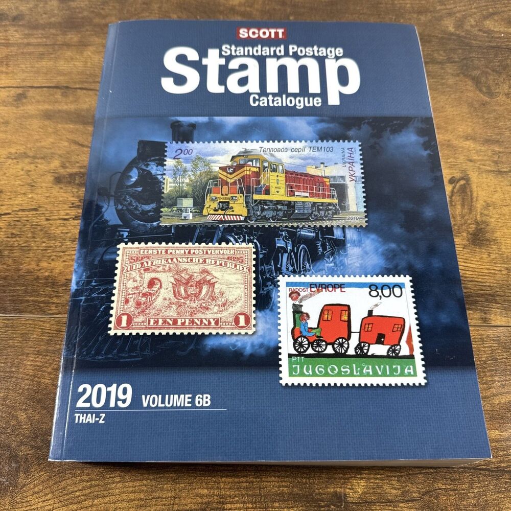 2019 Scott Standard Postage Stamp Catalog Volume 6B Thai-Z